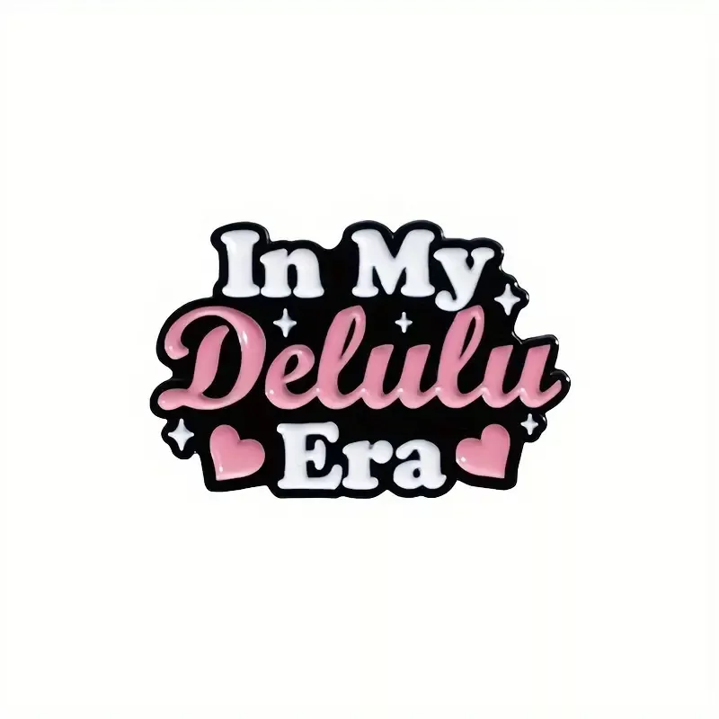 odznak smaltový odznáček delulu era genZ