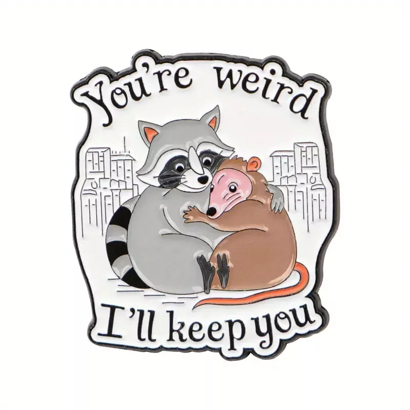 odznak odznáček mýval vačice přátelství divný krysa