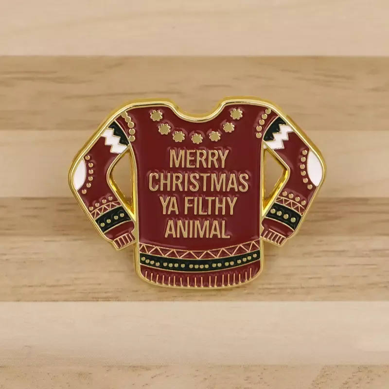 vánoční svetr odznak odznáček sám doma film hláška